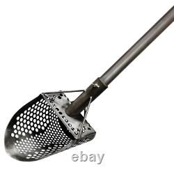 Titanium Pro Light Travel Pole Handle Sand Scoop Metal Detector Hunting Tool
