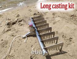 Tool Hunter Rake Beach Sand Stainless Steel Metal Detector Detecting Gold Silver