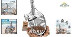 Treasure Hunting Sand Sifter with Lightweight Design and Shark Tooth Features