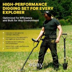 Treasure Hunting Shovel Set CKG Carbon Metal Detecting
