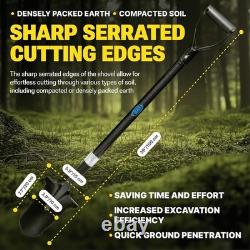 Treasure Hunting Shovel Set CKG Carbon Metal Detecting