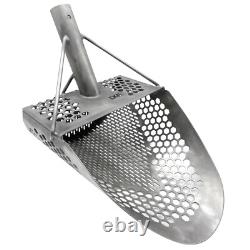 Treasure Talk Titanium Pro Sifter Sand Scoop with Myers Pro Travel Handle & Pull