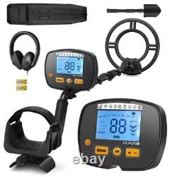 ULHUND Upgraded Metal Detector for Adults Professional High Dark Gray Black ULHUND Upgraded Metal Detector for Adults Professional High Dark Gray Black