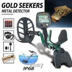 US Deep Ground Sensitive Metal Detector Gold Finder Waterproof Detector Best