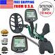 US Metal Detector Pinpoint Function with 5-Year Warranty & Instruction FAST SHIP
