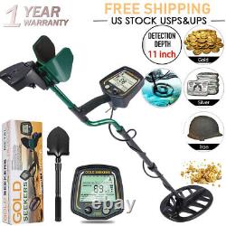 Underground Metal Detector High Sens with 11 DD Waterproof Coil & 3 Accessories