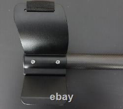 Universal telescopic carbon stem for metal detector