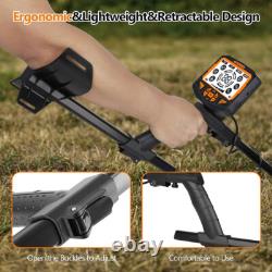 Upgraded Metal Detector for Adults-Professional Higher Accuracy 10 Gold Detector