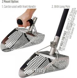 Upgraded Sand Scoop Metal Detector Hex-710. Beach Sand Scoop Metal Detecting Hun