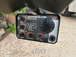 Used MINELAB /SOVEREIGN XS-2 PRO METAL DETECTOR WITH DIGITAL TARGET INDICATOR
