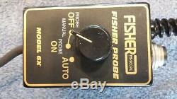 VERY RARE Fisher Probe Model 6X fits Fisher Metal Detector 1200 Series