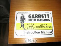 VINTAGE GARRETT MASTER HUNTER A. D. S. II Green as lightly used Check out pics