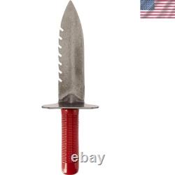 Versatile 7 Lesche Digging Tool with Serrated Blade & Free Belt Holder Attached