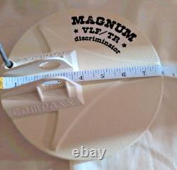 Vintage 7.75 MAGNUM Compass Metal Detector VLF/TR Discriminator Coil with Cover