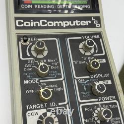 Vintage Teknetics 9000 Coin Computer LCD Metal Detector Control Box Turns On Vintage Teknetics 9000 Coin Computer LCD Metal Detector Control Box Turns On