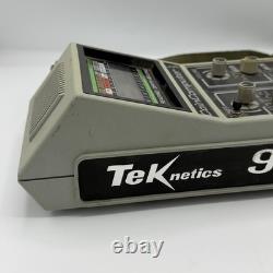 Vintage Teknetics 9000 Coin Computer LCD Metal Detector Control Box Turns On