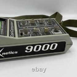 Vintage Teknetics 9000 Coin Computer LCD Metal Detector Control Box Turns On