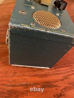 Vintage coinmaster T R metal detector