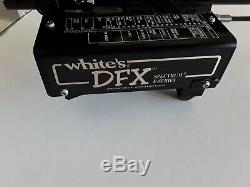 WHITES DFX-WIDE BAND SPECTRUM E-SERIES METAL DETECTOR/accessories