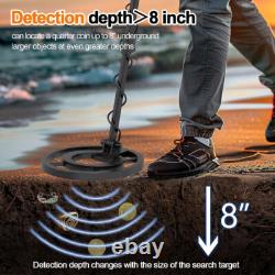 Waterproof Detector De Metales Oro y Plata LCD Display Deep Ground Gold Finder