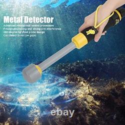 Waterproof Handheld Pulse Induction Metal Detector, IP68 Underwater Pinpointer