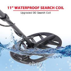 Waterproof Metal Detector with Deep Ground Search Coil and Pro Pointer Gold Finder