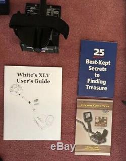 White XLT Metal Detector with Spectrum Coil
