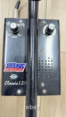 White's Classic I. D. Metal Detector with Blue Max 800 Coil Works. Read