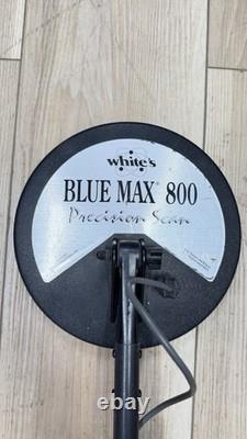 White's Classic I. D. Metal Detector with Blue Max 800 Coil Works. Read