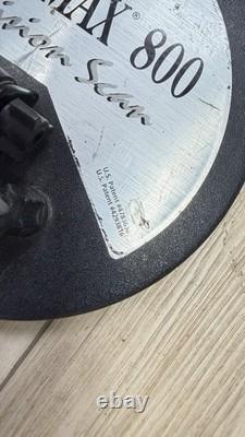 White's Classic I. D. Metal Detector with Blue Max 800 Coil Works. Read