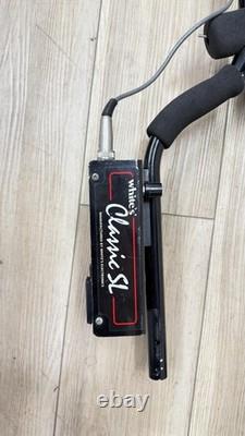 White's Classic I. D. Metal Detector with Blue Max 800 Coil Works. Read