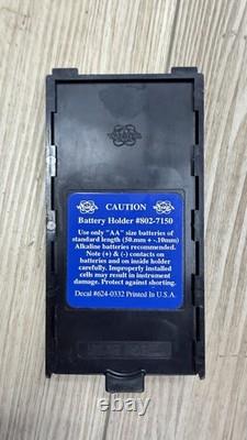 White's Classic I. D. Metal Detector with Blue Max 800 Coil Works. Read