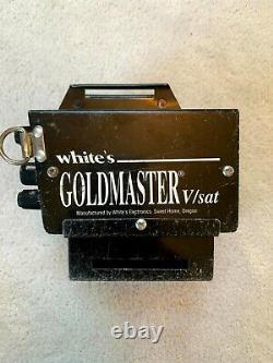 White's Gold Master V/SAT Metal Detector with Chest Harness, Whites Goldmaster