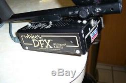 White's Spectrum DFX E Series Metal Detector Works Great & Extras