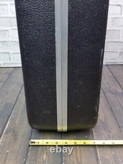 White's Spectrum XLT Metal Detector HARD CASE BLACK Carrying Case