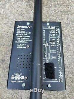 Whites Spectra V3i Metal Detector like new with accessories and pin pointer