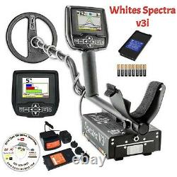 Whites Spectra V3i Metal Detector with 10 Coil NIB (WARRANTY)