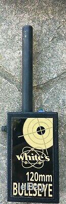 Whites XLT Spectrum Metal Detector 2 Carrying Cases Bullseye Pinpointer & more