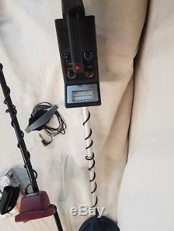 Whites coin pro metal detector along with another detector and accessories