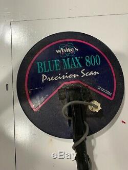 Whites4900/DL Max Metal Detector With Blue Max 800 Working Condition