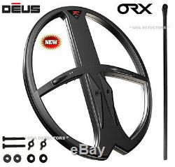 XP DEUS and ORX X35 LARGE 13 x 11 LARGE Waterproof Elliptical Search Coil