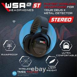 XP WSA-XL ST Wireless Stereo Headphones for DEUS II Metal Detectors